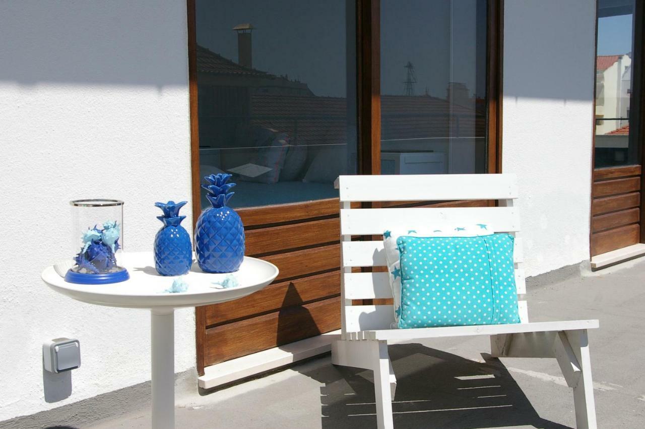 Blue Apartment Parede Beach House Kültér fotó